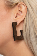 Load image into Gallery viewer, The Girl Next OUTDOOR Earrings - Brown
