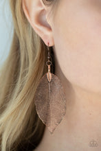 Load image into Gallery viewer, Leafy Legacy Earrings - Copper
