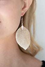 Load image into Gallery viewer, Leafy Legacy Earrings - Rose Gold
