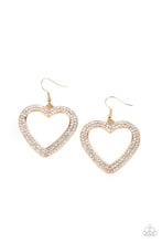 Load image into Gallery viewer, GLISTEN To Your Heart Earrings - Gold
