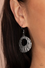 Load image into Gallery viewer, Warped Perceptions Earrings - Black
