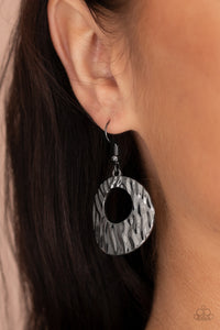 Warped Perceptions Earrings - Black