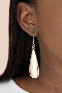 The Drop Off Earring - Rose Gold