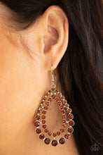 Load image into Gallery viewer, Glacial Glaze Earrings - Brown
