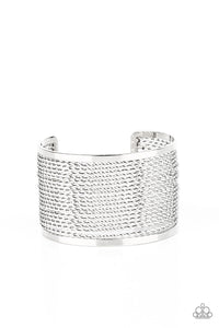 Stacked Sensation Bracelets - Silver