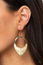 Load image into Gallery viewer, Instinctively Industrial Earrings - Brass
