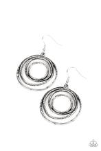 Load image into Gallery viewer, Spiraling Out of Control Earrings - Silver
