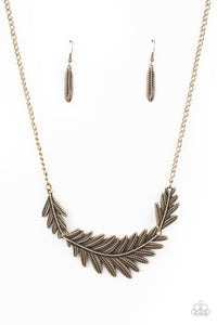 Queen of the QUILL Necklaces - Brass