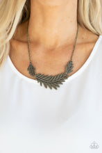Load image into Gallery viewer, Queen of the QUILL Necklaces - Brass

