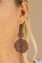 Load image into Gallery viewer, Metro Metalhead Earrings - Copper
