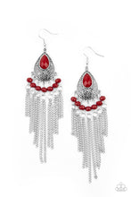 Load image into Gallery viewer, Floating on HEIR Earrings - Red
