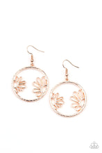 Load image into Gallery viewer, Demurely Daisy Earrings - Rose Gold
