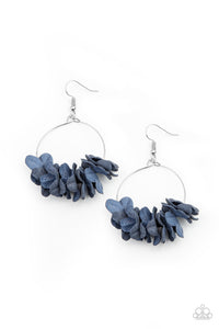 Flirty Florets Earrings - Blue