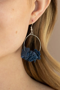 Flirty Florets Earrings - Blue