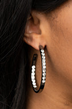 Load image into Gallery viewer, Borderline Brilliance Earrings - Black
