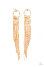 Load image into Gallery viewer, Divinely Dipping Earrings - Gold
