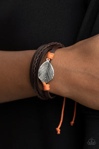 FROND and Center Bracelets - Orange