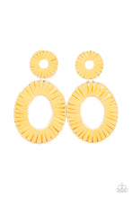 Load image into Gallery viewer, Foxy Flamenco Earrings - Yellow
