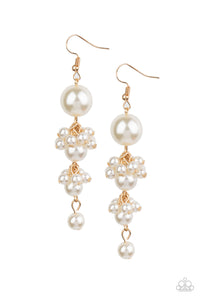 Ageless Applique Earrings - Gold