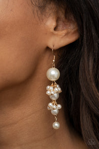 Ageless Applique Earrings - Gold