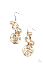 Load image into Gallery viewer, Pearl Dive Earrings - Gold
