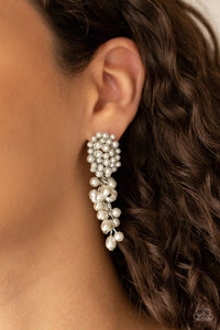Fabulously Flattering Earrings - White