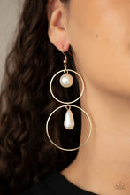 Load image into Gallery viewer, Cultured in Couture Earrings - Gold
