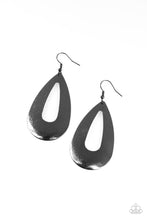 Load image into Gallery viewer, Hand It OVAL! Earrings - Black
