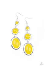 Load image into Gallery viewer, Retro Reality Earrings - Yellow
