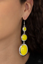 Load image into Gallery viewer, Retro Reality Earrings - Yellow
