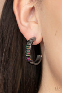 Bursting With Brilliance Hoop Earrings - Multi