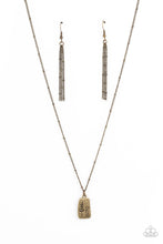 Load image into Gallery viewer, Faith Over Fear Necklaces - Brass

