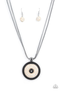 EPICENTER of Attention Necklaces - White