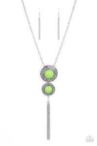 Abstract Artistry Necklaces - Green