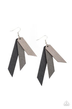 Load image into Gallery viewer, Suede Shade Earrings - Silver
