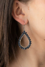 Load image into Gallery viewer, Stay Sharp Earrings - Blue
