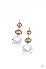 Load image into Gallery viewer, Bubbling To The Surface Earrings - Brown
