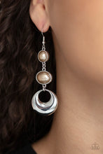 Load image into Gallery viewer, Bubbling To The Surface Earrings - Brown
