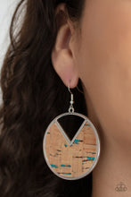 Load image into Gallery viewer, Nod to Nature Earrings - Blue

