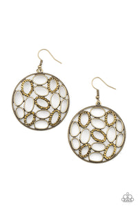 Watch OVAL Me Earrings - Brass