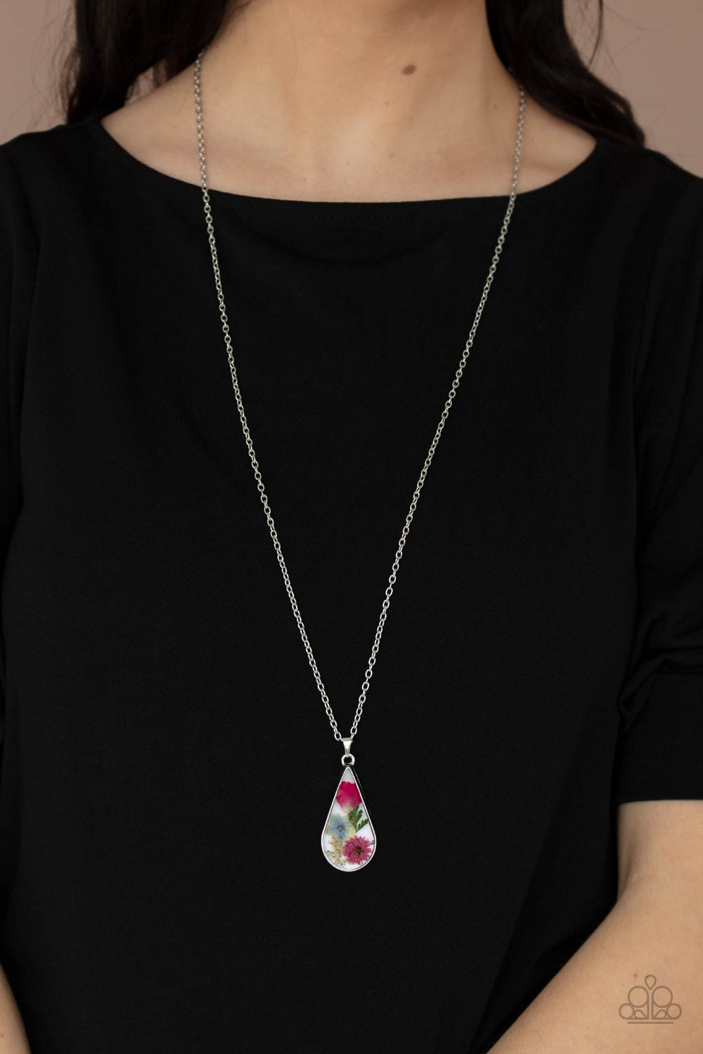 Pop Goes the Perennial Necklaces - Pink