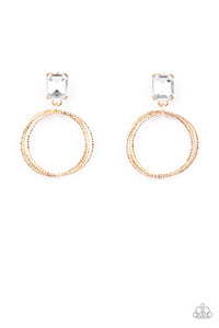 Prismatic Perfection Earrings - Gold