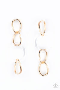 Talk In Circles Earrings - Gold