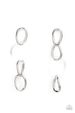 Load image into Gallery viewer, Talk In Circles Earrings - White
