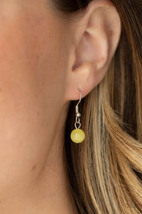 Ritzy Refinement Earrings - Yellow