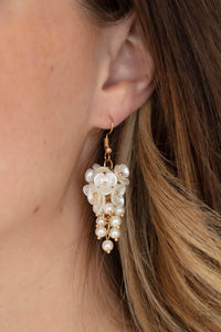 Bountiful Bouquets Earrings - Gold