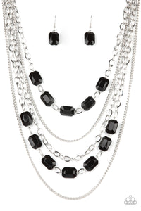 Standout Strands Necklaces - Black