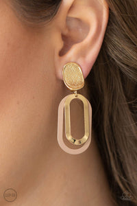 Melrose Mystery Earrings - Brown