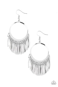 Radiant Chimes Earrings - Silver