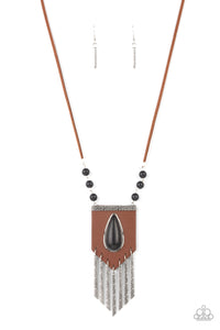 Enchantingly Tribal Necklaces - Black